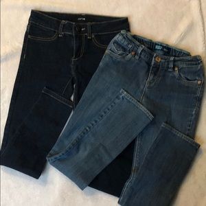 Girls Skinny Jeans Bundle of 2